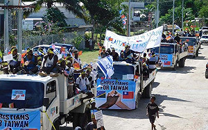 索羅門政府不說明為何棄台投中  索國媒體不滿