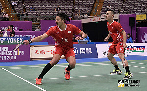羽球／中國賽台灣男雙內戰　「羊肉爐」力退好友晉級次輪