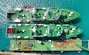 海巡軍艦豪華版「開箱」！萬人朝聖一面倒：目前這最強