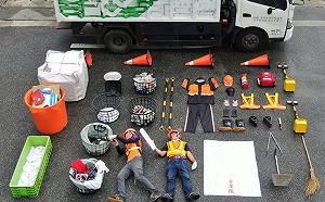 搶搭開箱文熱潮！新北環保局揭開4種清潔車輛全貌