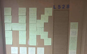 反送中延燒台灣校園 義守陸生因「連儂牆」對港生動粗