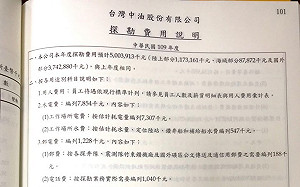 石油爭議延燒   廖國棟「探勘經費確有編列」