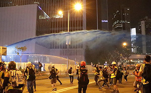 占中5週年集會  警民衝突再上演