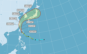 米塔逼近！北市災害應變中心提升一級開設  