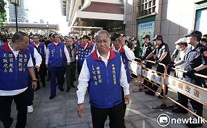 瞎！統促黨十一違法集會  爆北市警局刻意放水？