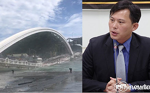 質疑橋樑檢測有弊端 黃國昌批 :  自己得標、自己監審的無良商人