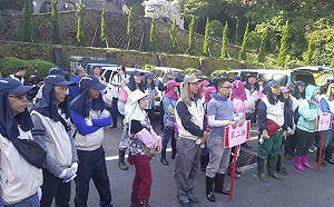 中和杜絕屈公病 動員直搗圓通寺、樂天宮山區