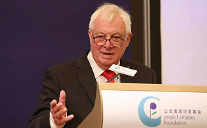 「港版國安法」有違《中英聯合聲明》 彭定康：令人髮指