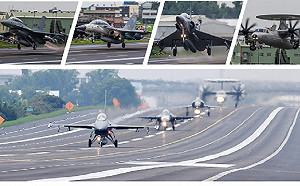 10月19日來去台南看飛機 三主力戰機空中較靚