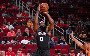 NBA/火箭哈登大爆發拿55分 外線狂射10顆三分球