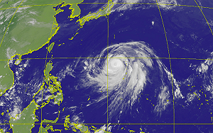 36年間發展最快的颱風！哈吉貝恐轉向直撲日本關東