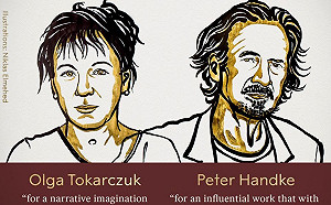 諾貝爾文學獎  波蘭和奧地利作家獲殊榮