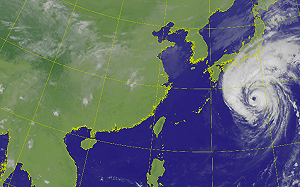 赴日民眾留意！哈吉貝轉中颱撲日 明晚影響最劇烈