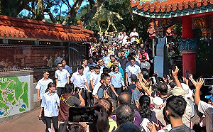 高嘉瑜友柯挺賴　蔡英文今站台挺「我們過去關係也不錯」