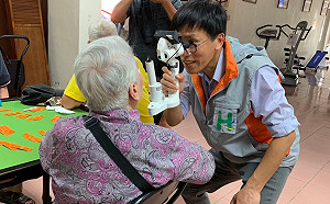 北市聯醫「一只皮箱」行動醫療  造福連江縣長者