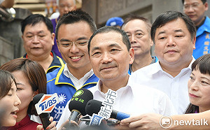 韓國瑜「long stay」到新北 侯友宜：要忙市政總質詢