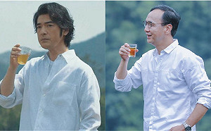 拍廣告像金城武?  「採茶阿倫」自評相似度：至少有87分吧！