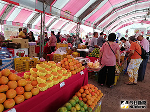 番路農會杮子節登場　秋涼買氣旺