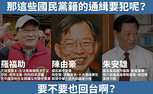 羅福助、陳由豪、朱安雄要不要回台？ 綠黨解讀陳同佳「被」自首…