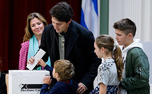 加拿大大選結果呼之欲出  杜魯道自由黨「再4年」