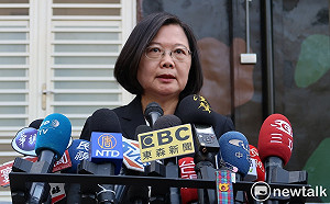 首次參加古寧頭紀念  蔡英文：和平不是靠妥協退讓、卑躬屈膝