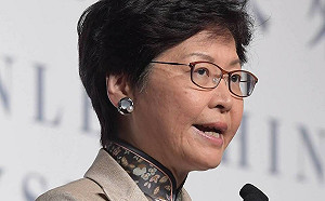 林鄭恐遭北京撤換？環球時報：別有用心的政治謠言