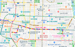 同志大遊行週末登場！google地圖「彩虹配色」秀路線