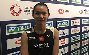 戴資穎身體不適 法國羽球公開賽4強止步