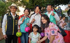 「蔡賴配」是否可能？賴清德泡泡派對上說「謝謝」