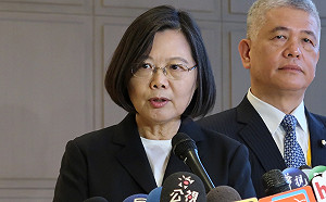 挨國台辦批「挾洋自重」蔡英文回敬：以中國為中心的狹隘想法