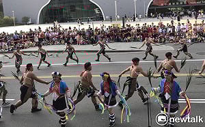 台中國際舞蹈嘉年華  踩街表演呈現台灣本土之美