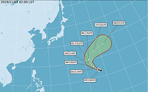 輕颱哈隆生成對台無影響 北台灣水氣多出門帶傘