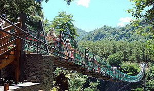 奧萬大吊橋驚傳2歲孩童墜谷亡 母目睹卻來不及拉住孩子