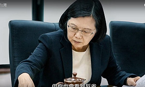 (影) 蔡辦第二支廣告  楊大正配音、蔡英文秀白髮