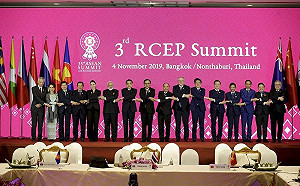 印尼:亞太15國領導人  可望15日簽署RCEP