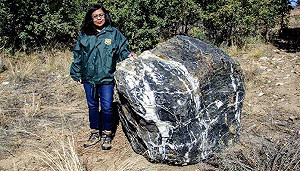 怎麼辦到的？美國巨石離家出走　半個月後神奇回到原地