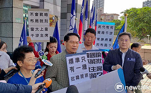 護航團啟動 「無比歡欣」請吳敦義列不分區安全名單