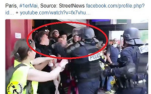 暴行全都錄！法2警對黃背心丟磚甩耳光  面臨受審