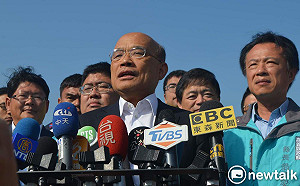 韓國瑜爭議發言搏版面？蘇貞昌：錯誤示範 應更注意自己言行