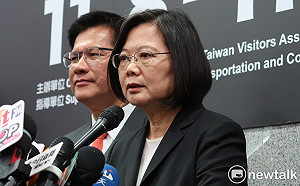 韓國瑜勞工三支箭 蔡英文：用錢的人要注意財源籌措