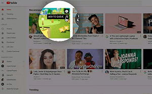YouTube首頁大改版！ 按一鍵即可新增臨時播放清單