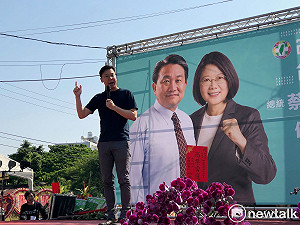 王定宇仁德競選總部成立  林飛帆返鄉站台