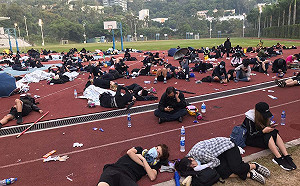 一夜混戰之後…港中大申請臨時禁制令 禁無搜查令入校園用武器