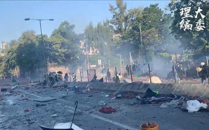 更新！港警又毀諾！強攻理大陷火海  趁學生撤離施催淚彈