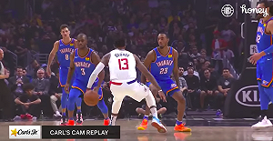 NBA／快艇雷霆大交易後首戰　PG致勝三分氣走老東家(影)