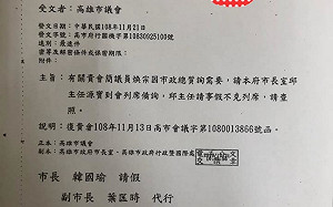 市長「放韓假」 高市府團隊爆「請假潮」躲備詢？