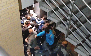 約克大學爆發激烈衝突 SAIA闖入校園抗議