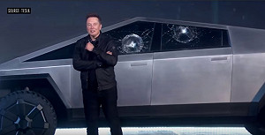 車窗破無礙買氣 特斯拉電動皮卡車訂單近15萬輛