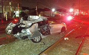 自強號撞轎車事故排除 新烏日-成功間恢復通車