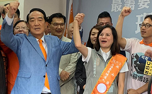 駁支持一國兩制 宋楚瑜：坐下來談兩岸關係 台灣命運靠台灣人掌握